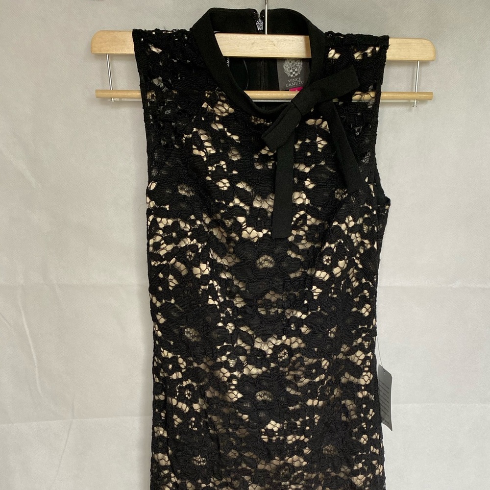 Lacey Sheath Black Dress sz 2